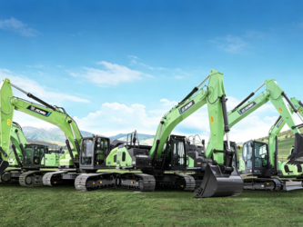 صورة ل حفارات 2026 اكس سي ام جي XE215EV