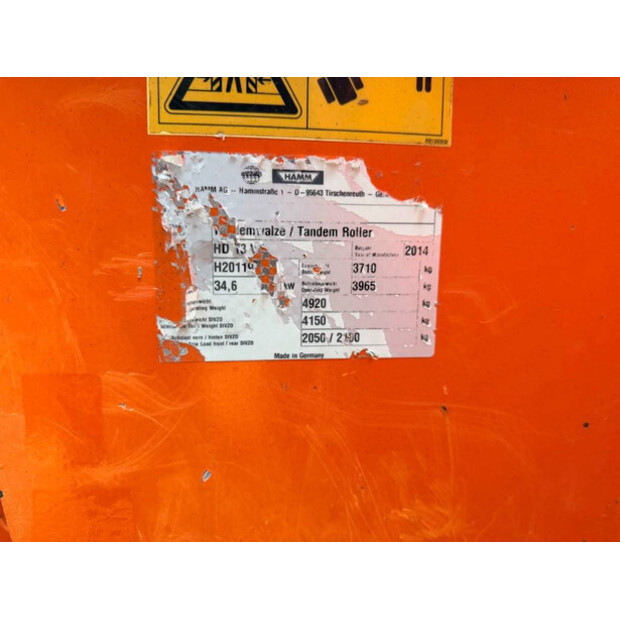 2014 HAMM HD13 VV-46731536