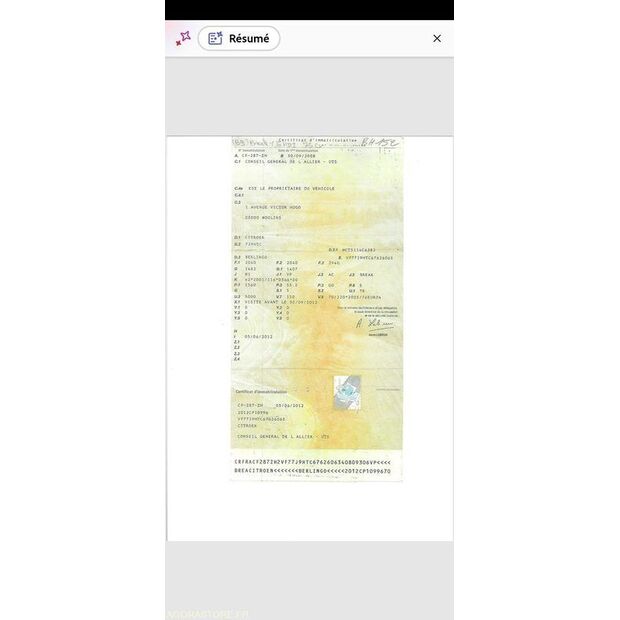 2008 Citroen BERLINGO-46746482