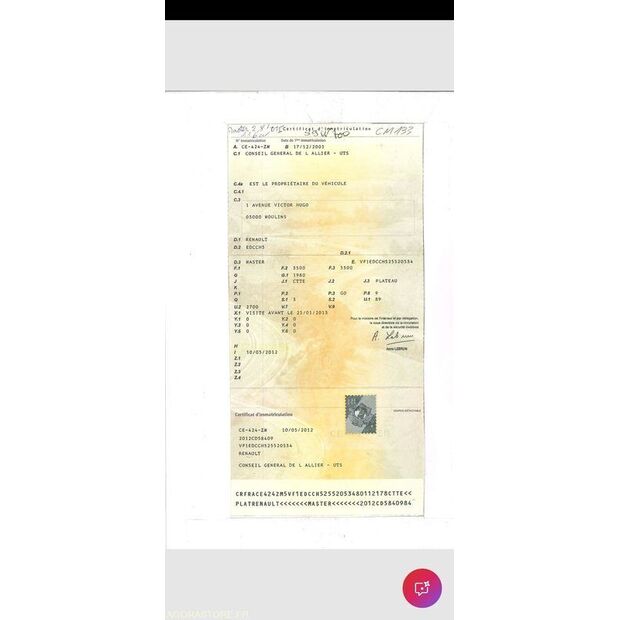 2001 Renault Master-46747736