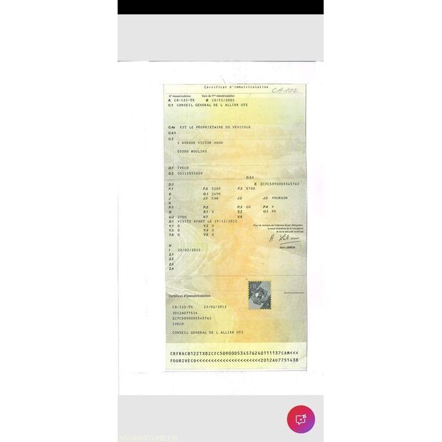 2001 ايفكو 50C13-46748460