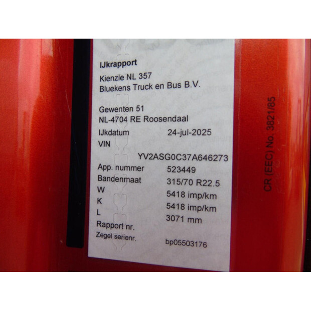 2007 Volvo FH-46749681