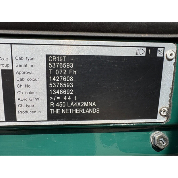 2015 سكانيا R450-46751453