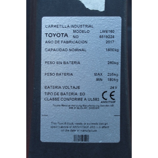 2017 BT LWE 160-46761449