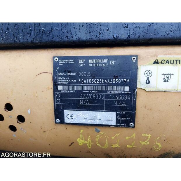 2003 Caterpillar 302.5-46768651