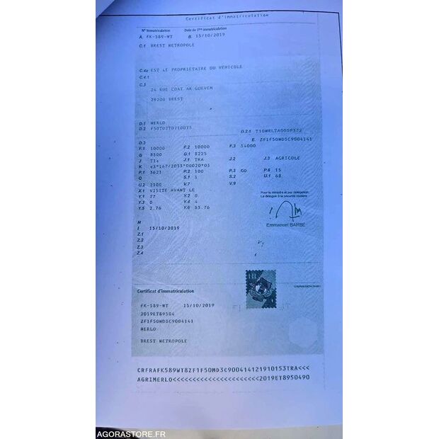 2019 Merlo TF42.7-46768966