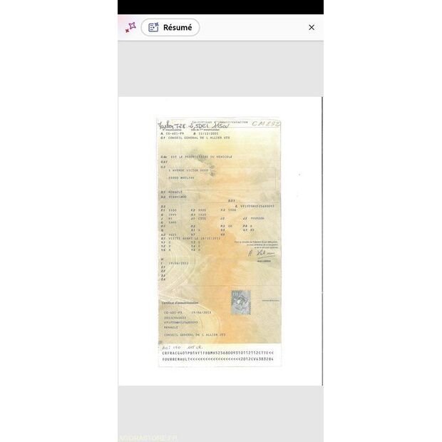 2001 Renault Master-46769102