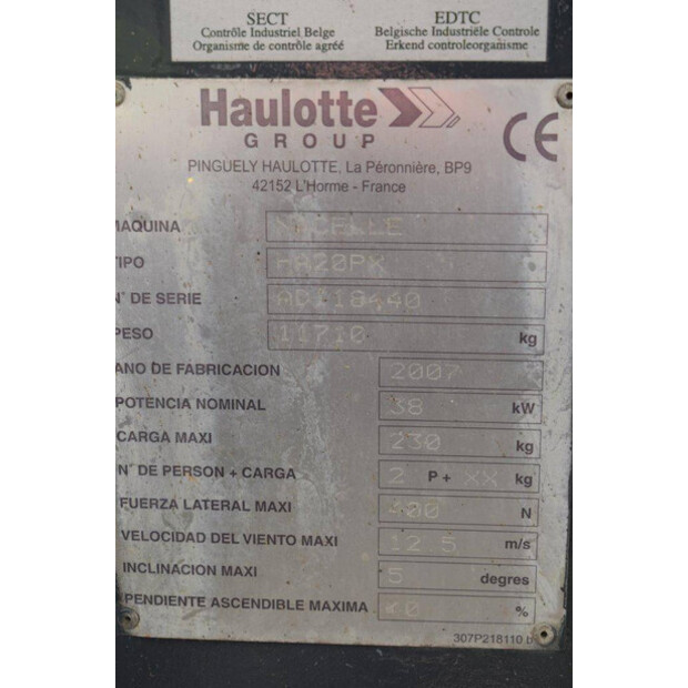 2007 هولوت HA20PX-46770171