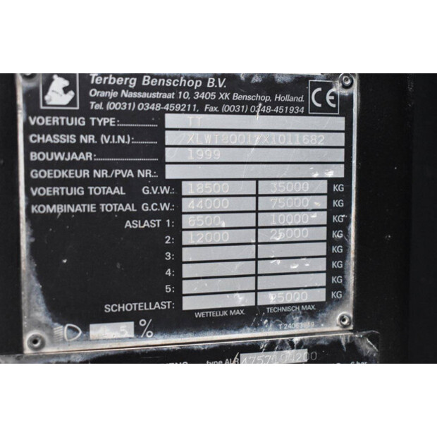 1999 Terberg TT-46770380