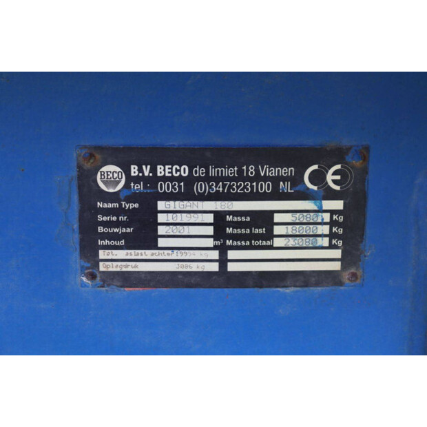 2001 Beco Gigant 180-46771525