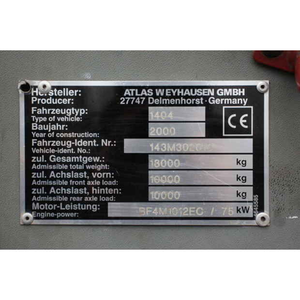 2000 Atlas 1404-46771923