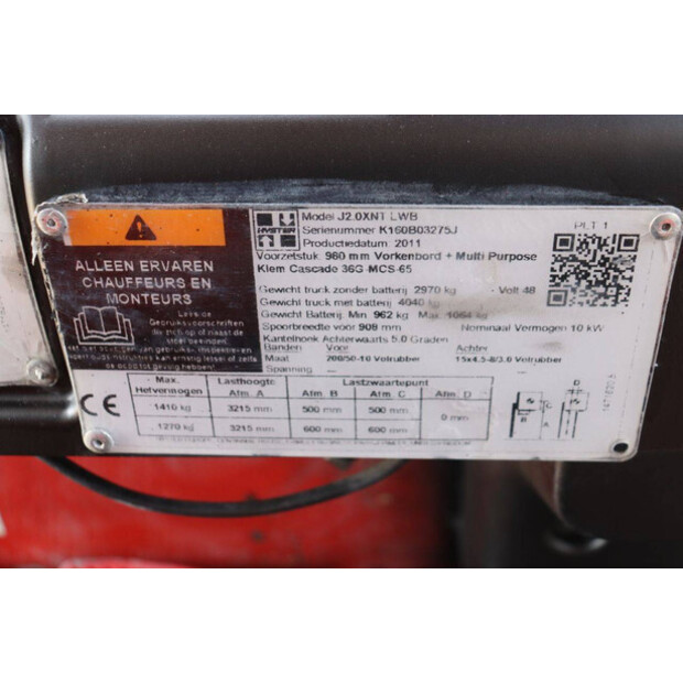 2011 Hyster J2.0XNT-46772301