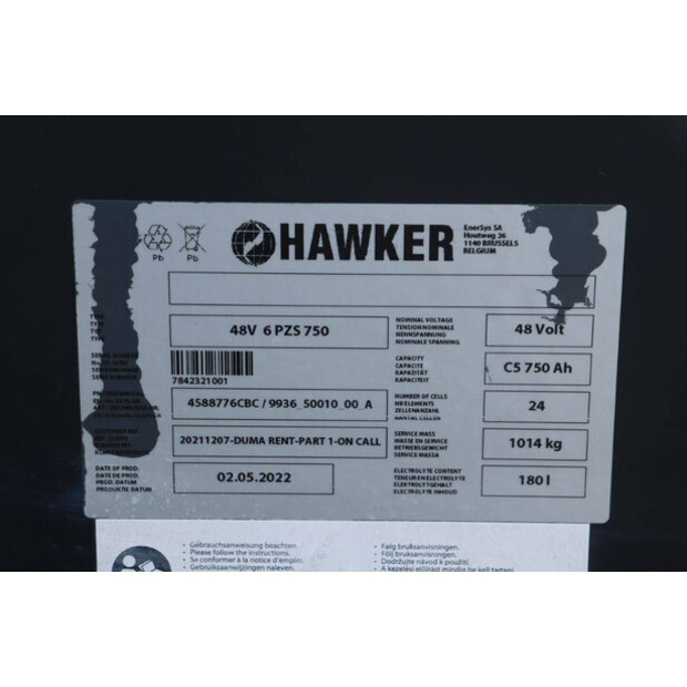 2011 Hyster J2.0XNT-46772303