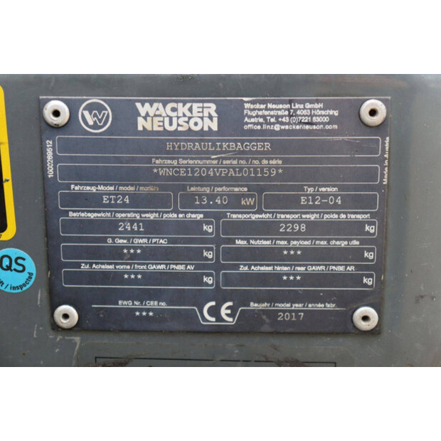 2017 Neuson ET24-46772368