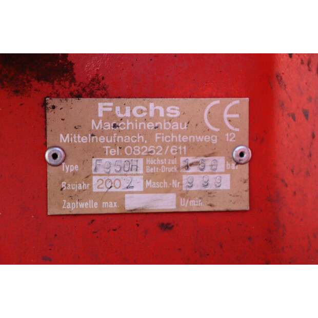 2002 FUCHS F950H-46772607