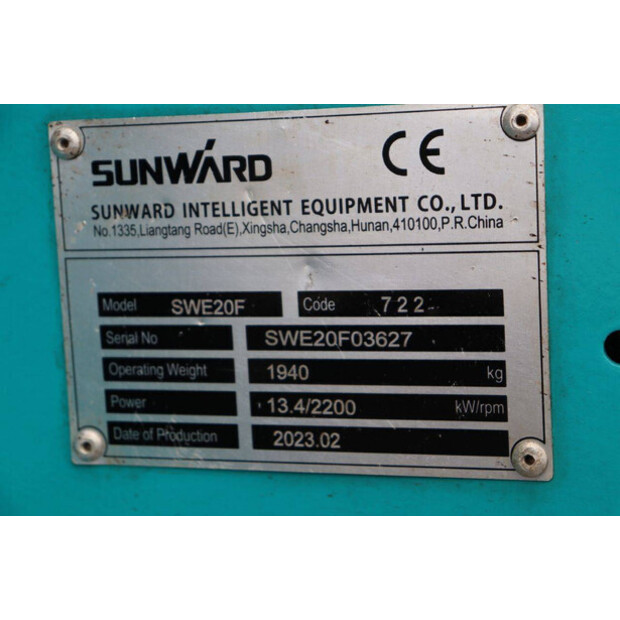 2023 Sunward SWE20F-46773107
