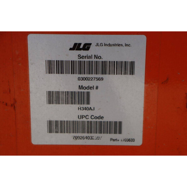 2017 JLG H340AJ-46773592
