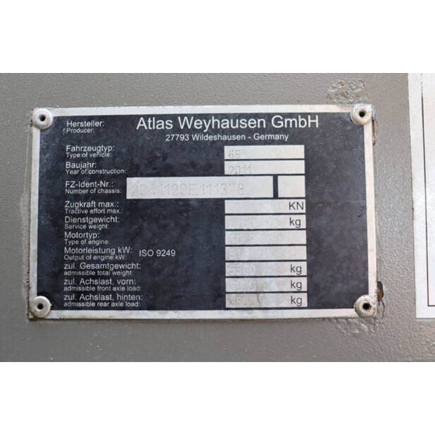 2011 Atlas Super 65-46774296