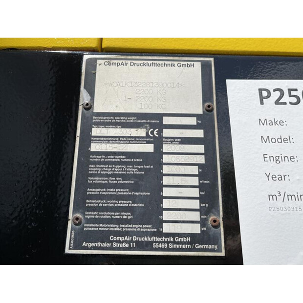 2008 Compair C 115 - 12 - N-46774981