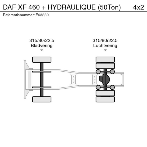 2016 DAF XF 460-46780076