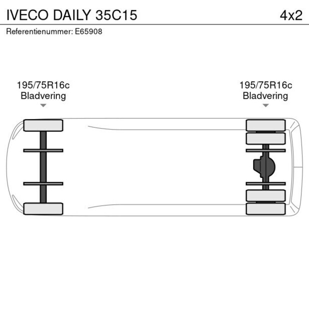 2017 Iveco Daily 35C15-46780254
