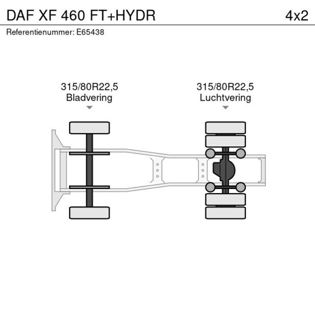 2017 DAF XF 460 FT-46780338