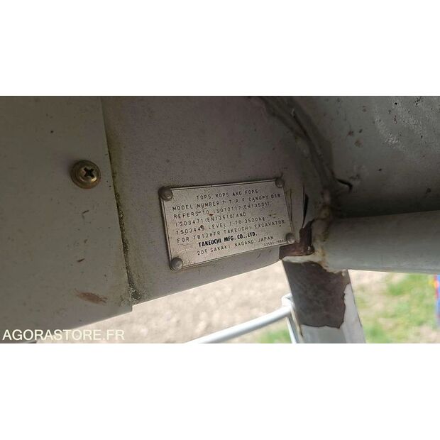 2012 TAKEUCHI TB128FR-46786948