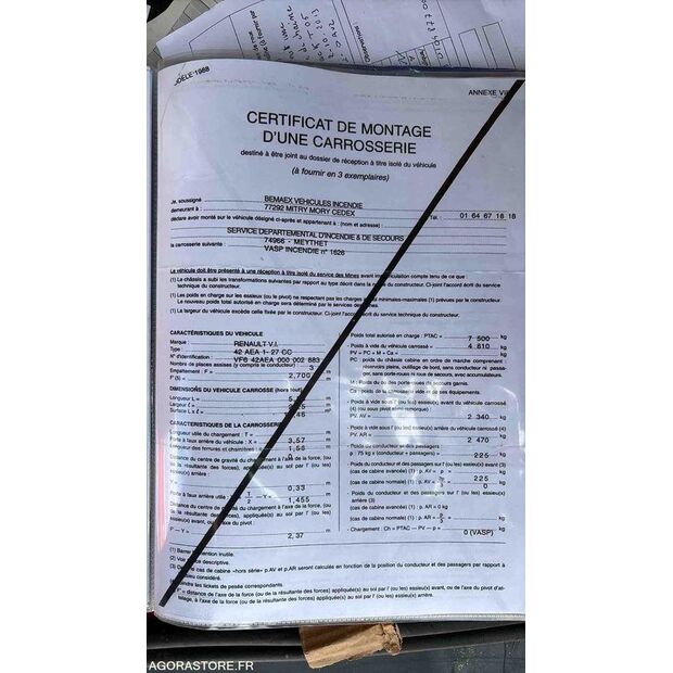 2001 Renault Midlum-46800079