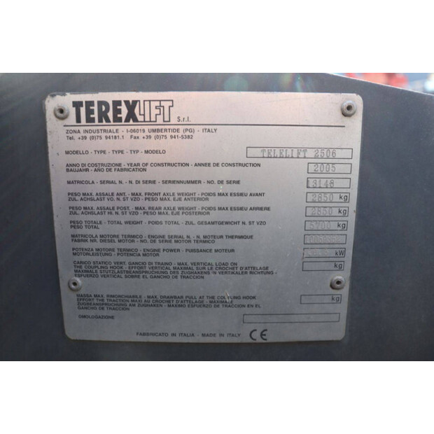 2005 Terex TELELIFT 2506-46803169
