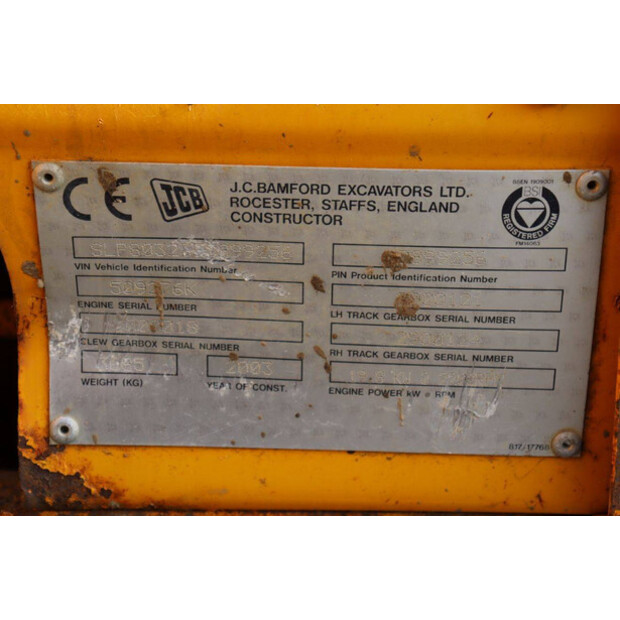 2003 JCB 8032-46803311