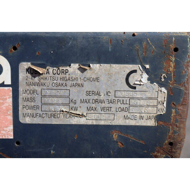 2006 KUBOTA KX251-46803505