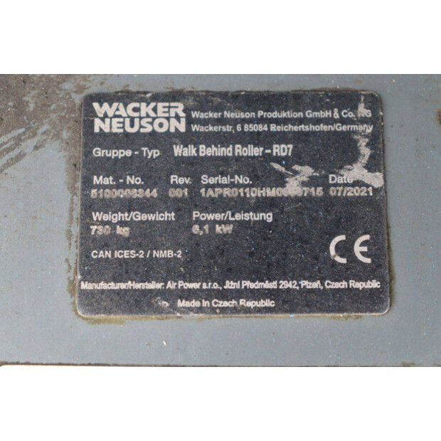 2021 Neuson RD7-46803722