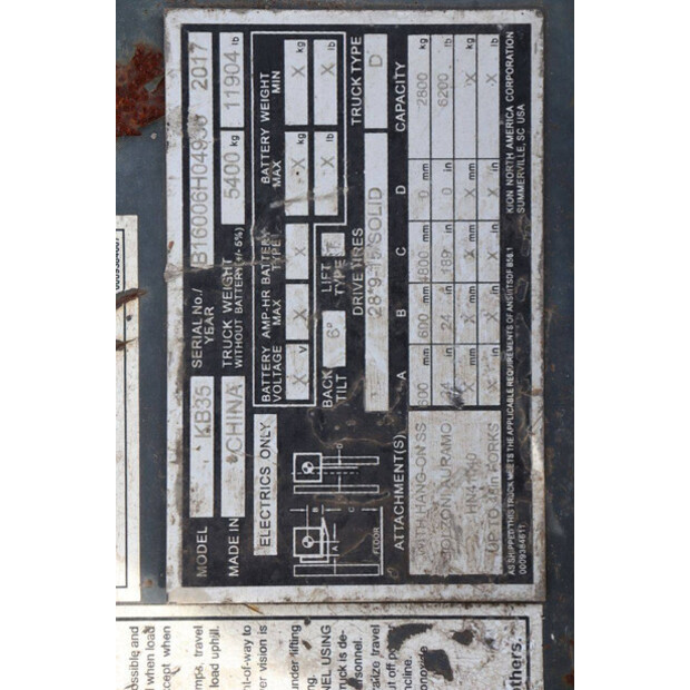 2017 BAOLI KBD 35-46803859