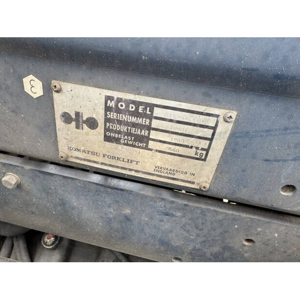 1989 كوماتسو FG25T-11E-46804486