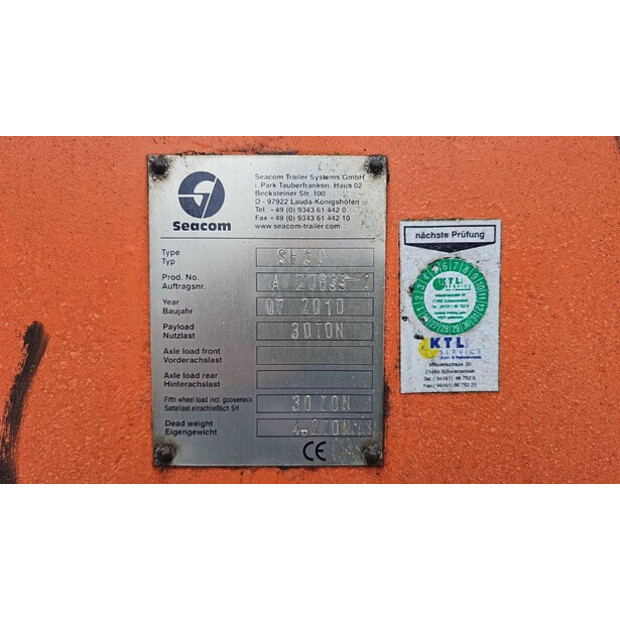 2010 Seacom SH30-46808990