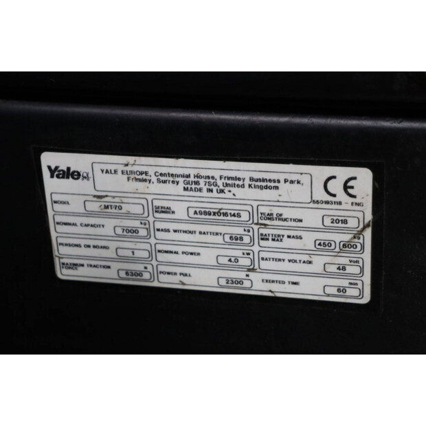 2018 يال MT70-46809255