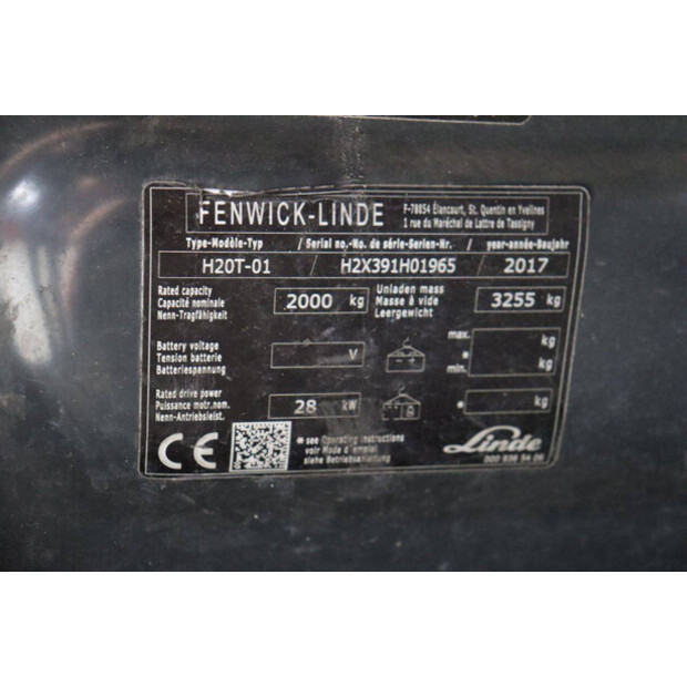 2017 ليندي H20T-01-46809775