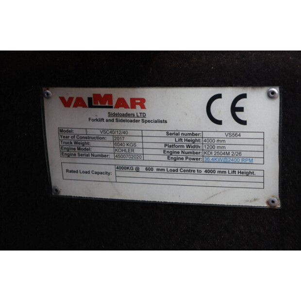 2017 VALMAR VSC40/12/40-46809803
