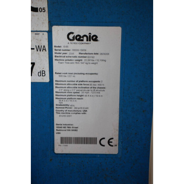 2006 Genie S-65-46810878
