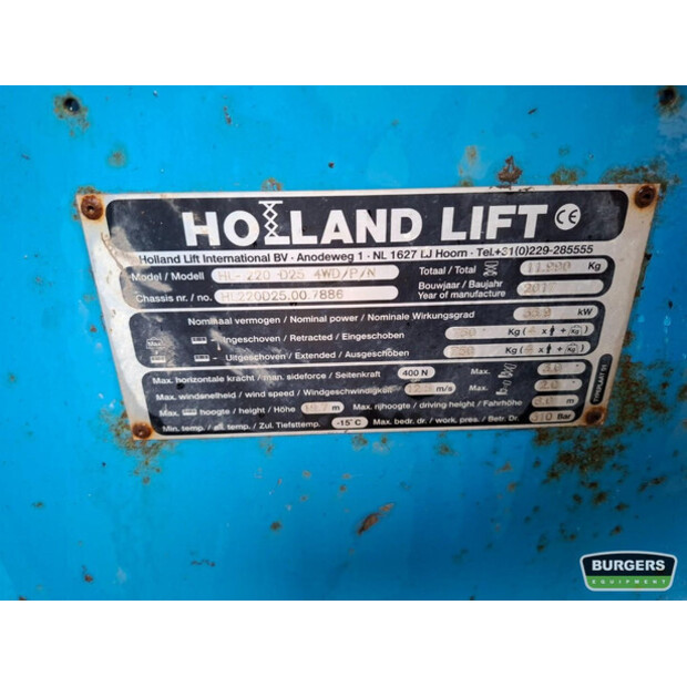 2017 Holland Lift HL220D25-46812984
