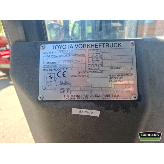 2008 تويوتا 7FBMF30-46816902