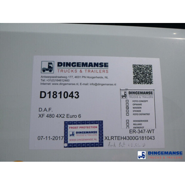 2017 DAF XF 480 4X2 Euro 6-46817311