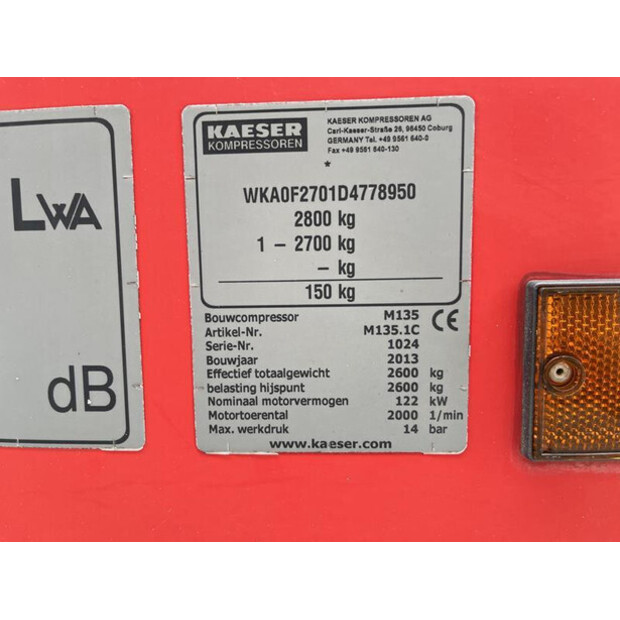 2013 Kaeser M135G-46839183