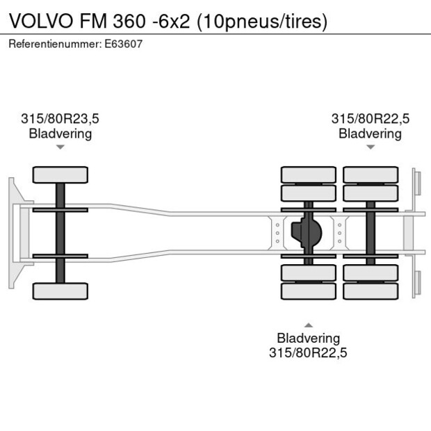 2008 Volvo FM 360-46839204