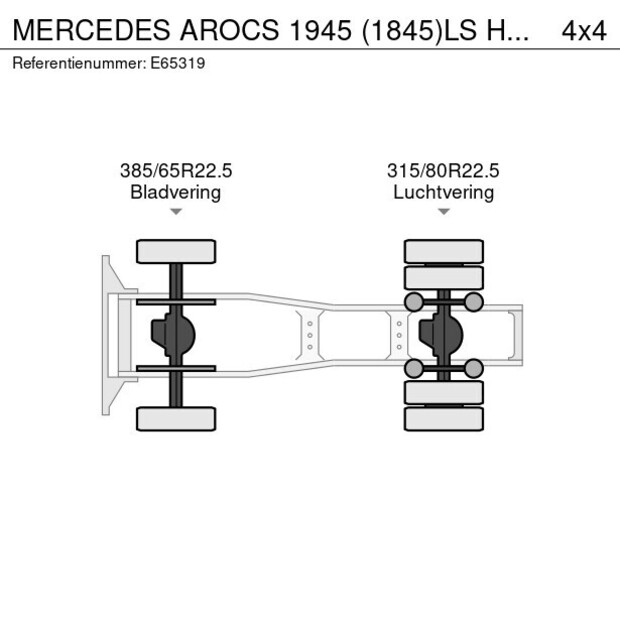 2017 Mercedes-Benz AROCS 1945-46839239