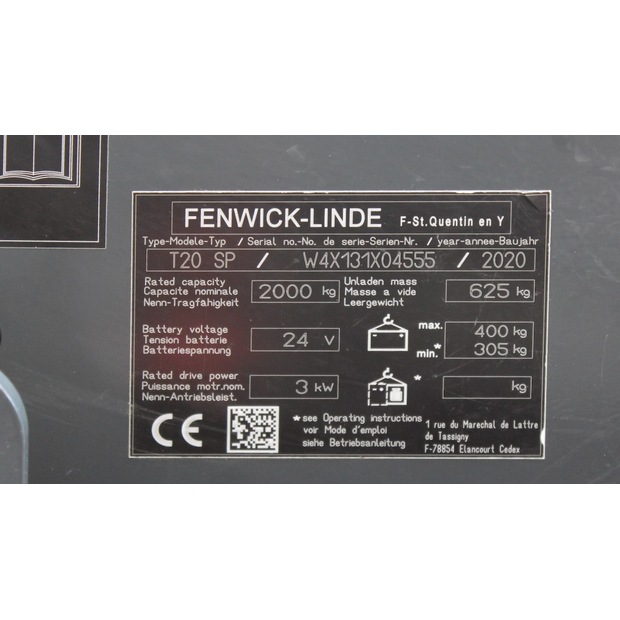 2020 Linde T 20 SP-46848234