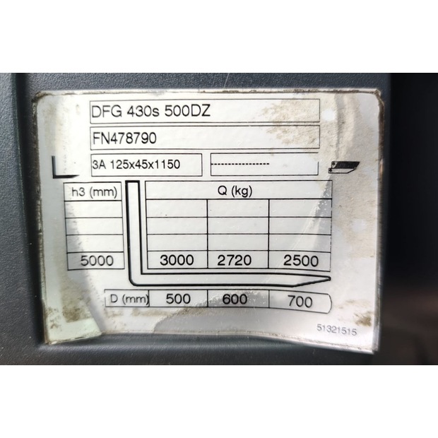 2014 Jungheinrich DFG 430s 500 DZ-46848290