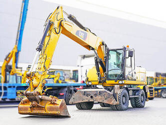 Image for WHEELED EXCAVATORS 2012 Caterpillar M318D