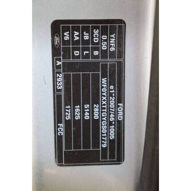 2019 Ford TRANSIT CUSTOM-46861511