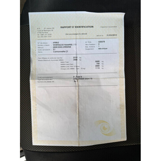 2010 Mercedes-Benz Sprinter 313 CDI-46862273